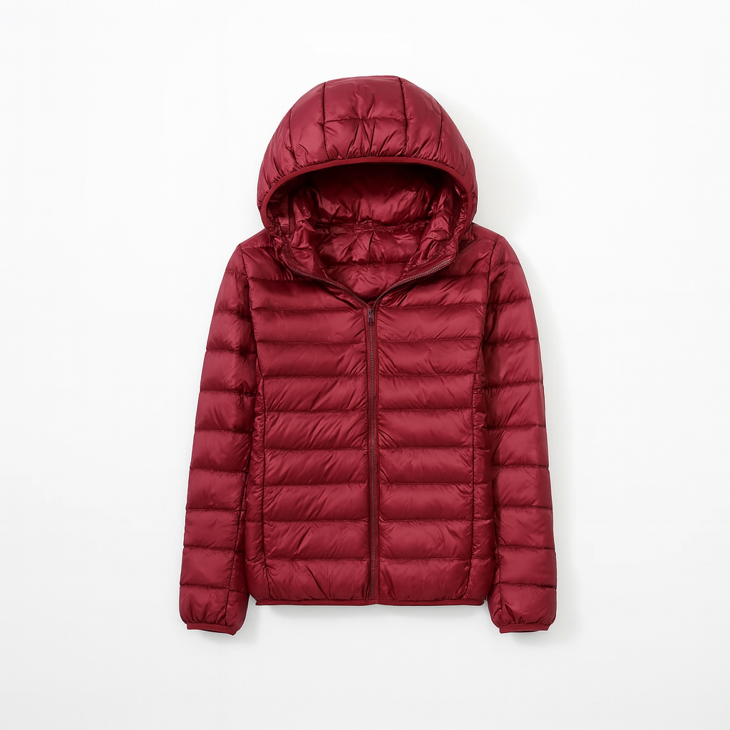 Dames Donsjack met Capuchon Modern 14