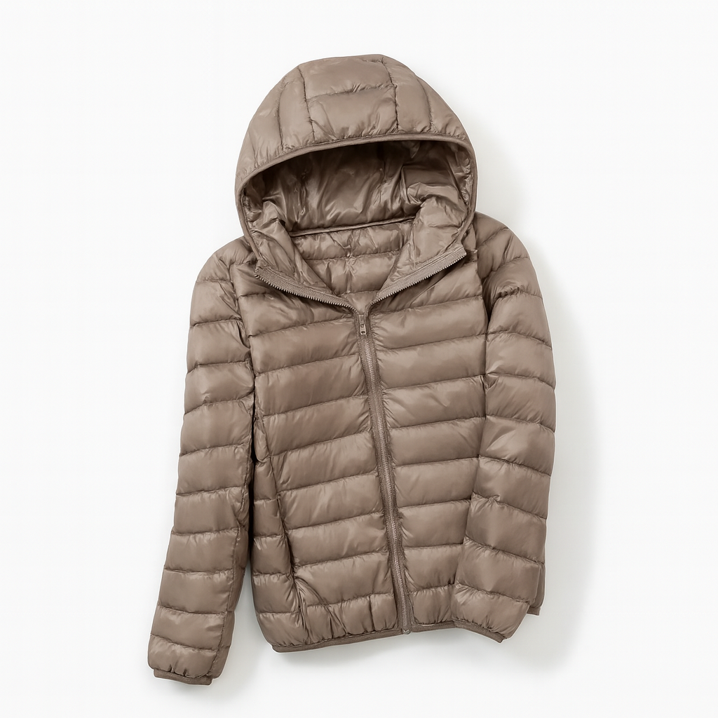 Dames Donsjack met Capuchon Modern 15