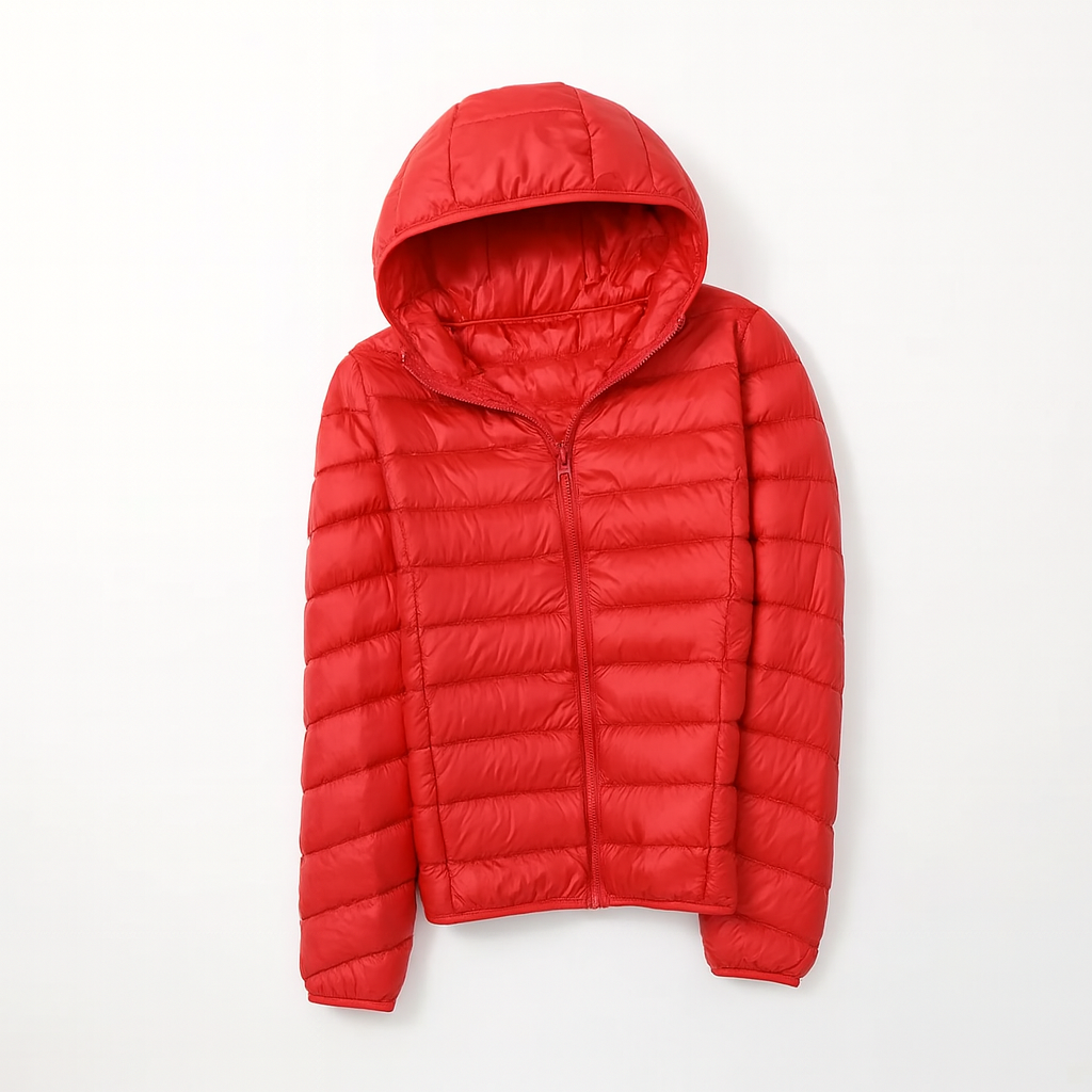 Dames Donsjack met Capuchon Modern 16