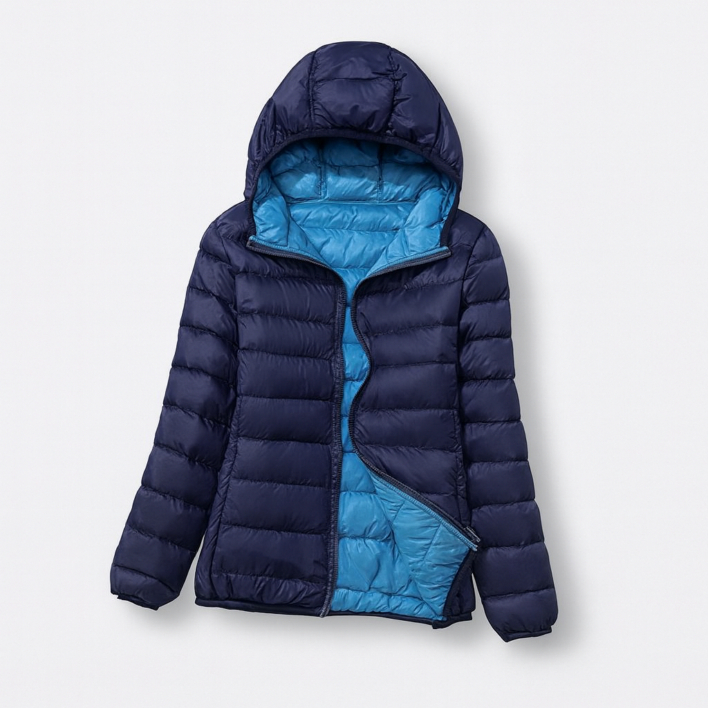 Dames Donsjack met Capuchon Modern 6