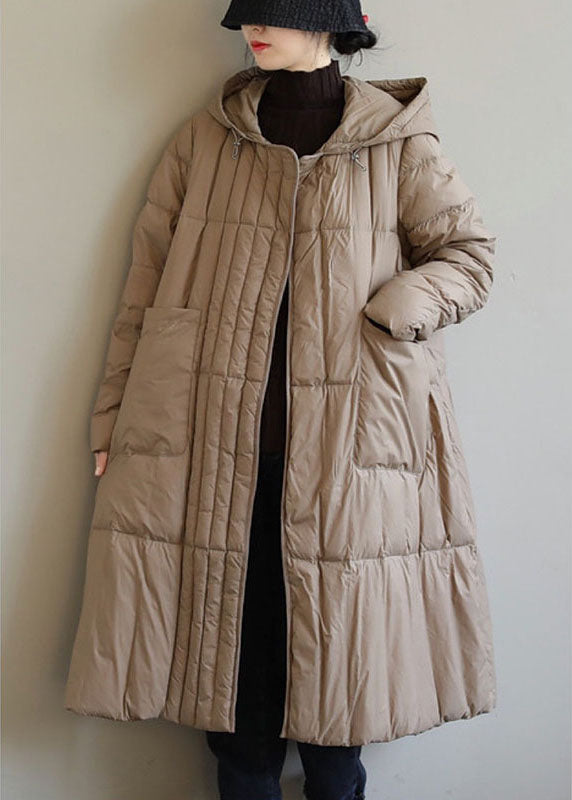 Dames Donsjas Losse Pasvorm Boho Stijl voor Winter 1