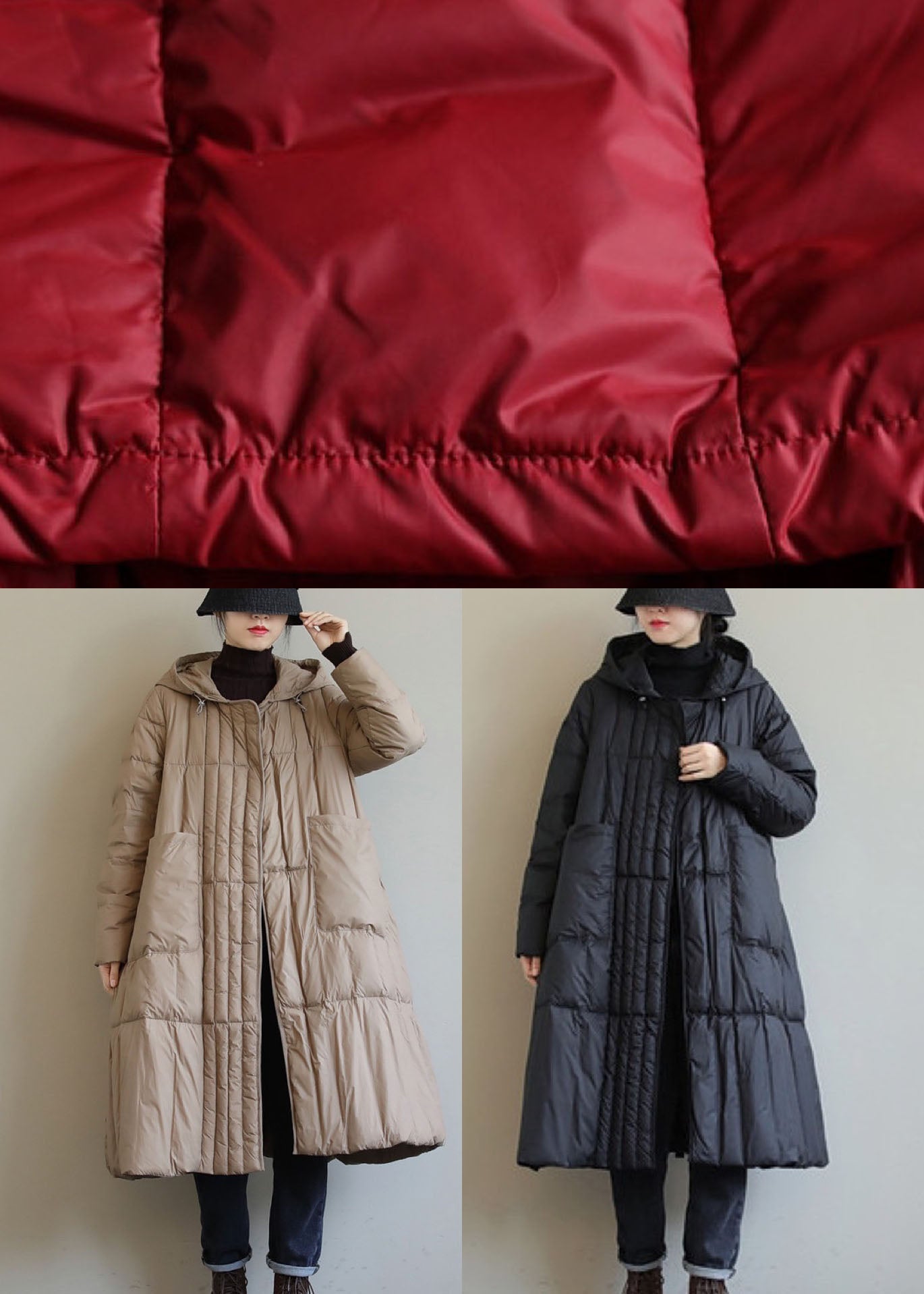 Dames Donsjas Losse Pasvorm Boho Stijl voor Winter 4