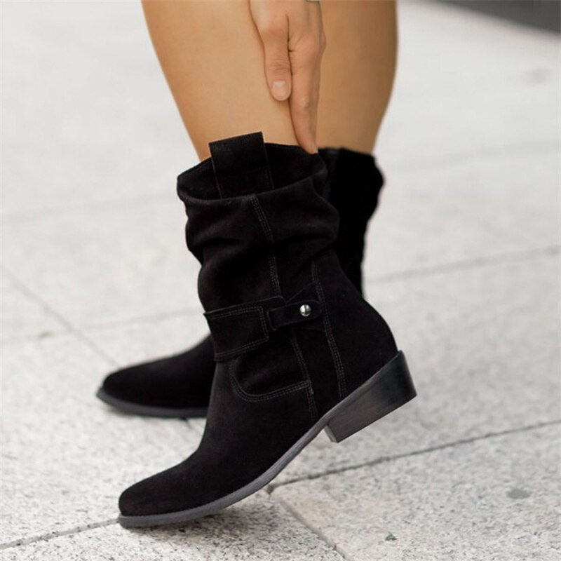 Dames Enkellaarsjes Casual Stijl 0