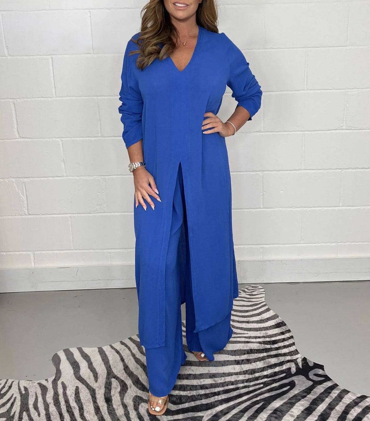 Dames Ensemble Top en Broek Stijlvol 3