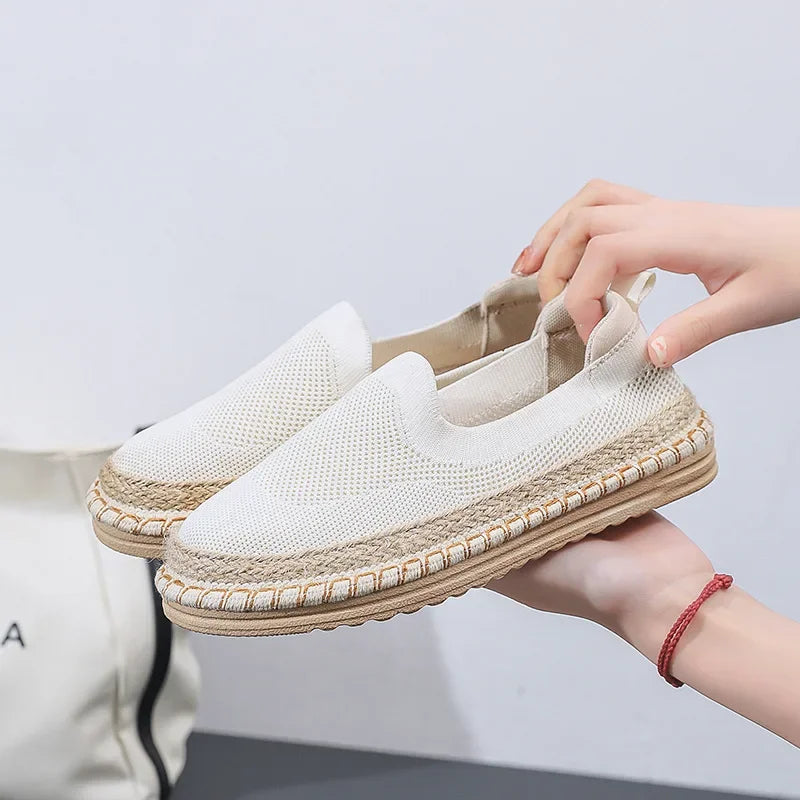 Dames Espadrilles Gebreid Modern 6