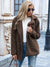 Dames Faux Fur Jas Luxe Stijl 8