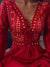 Dames Feestjurk Elegante Snit Polyester 2