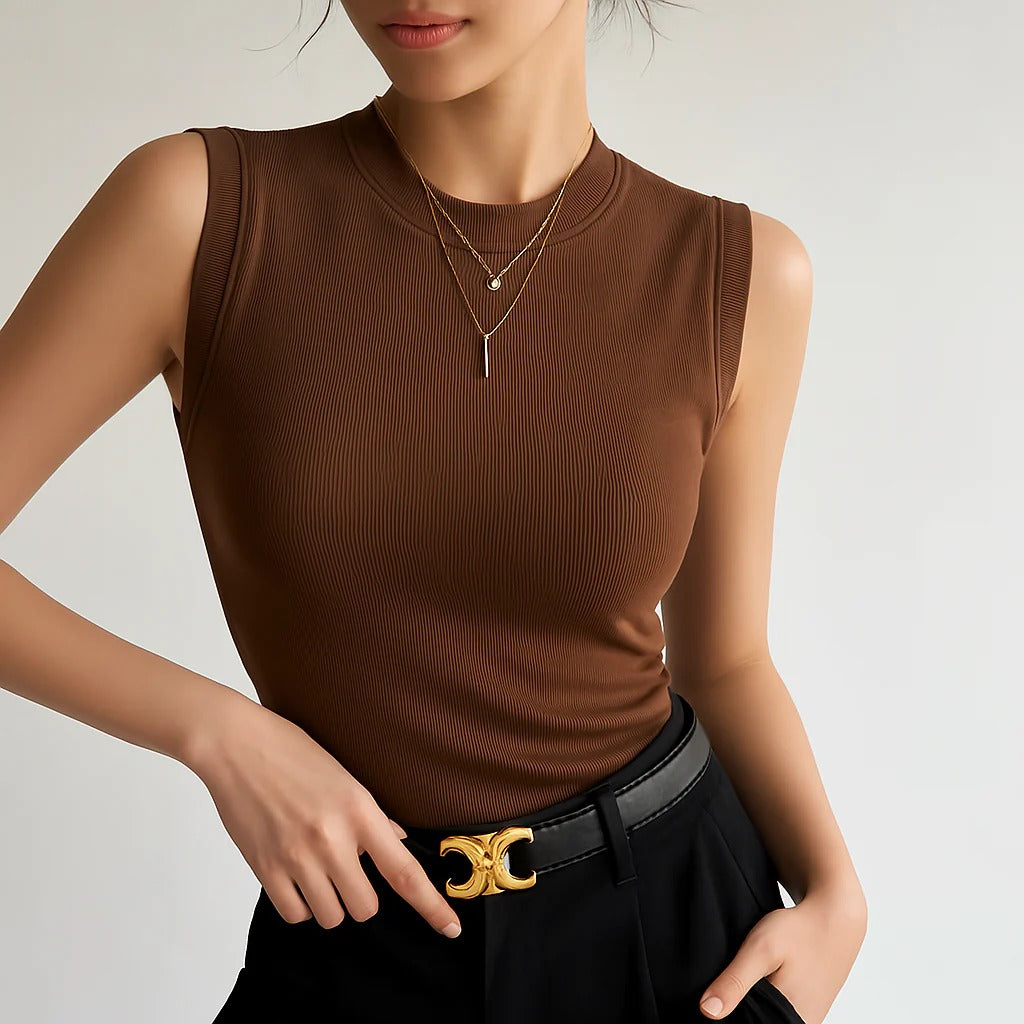 Dames Fitted Tank Lichtgewicht Comfort 1