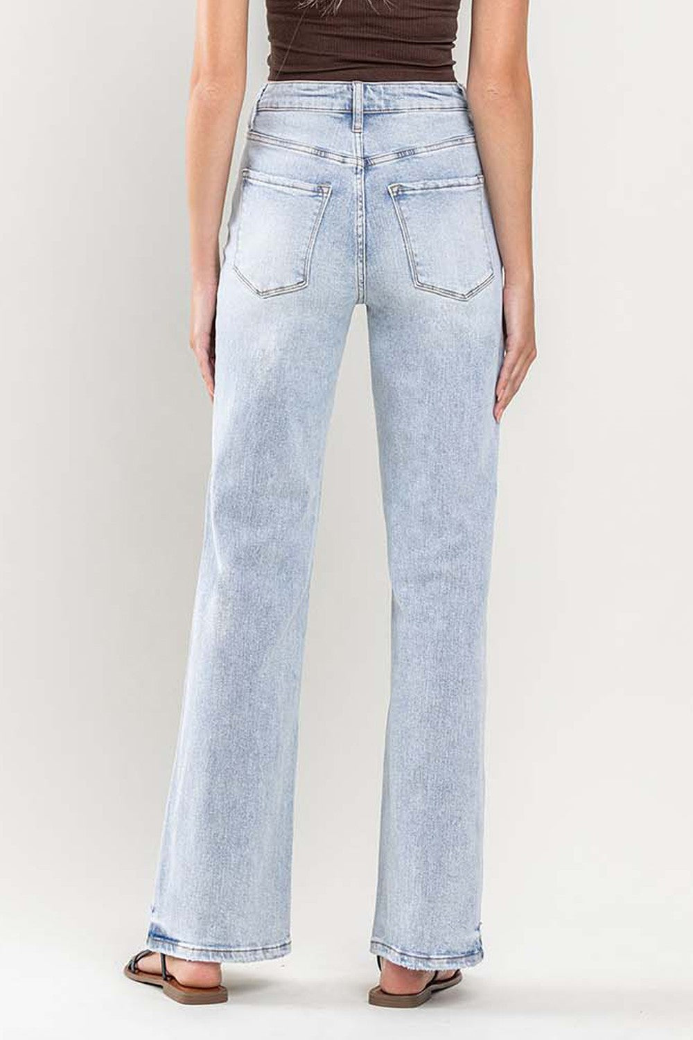 Dames Flared Jeans Super Hoge Taille Vintage 90's 1