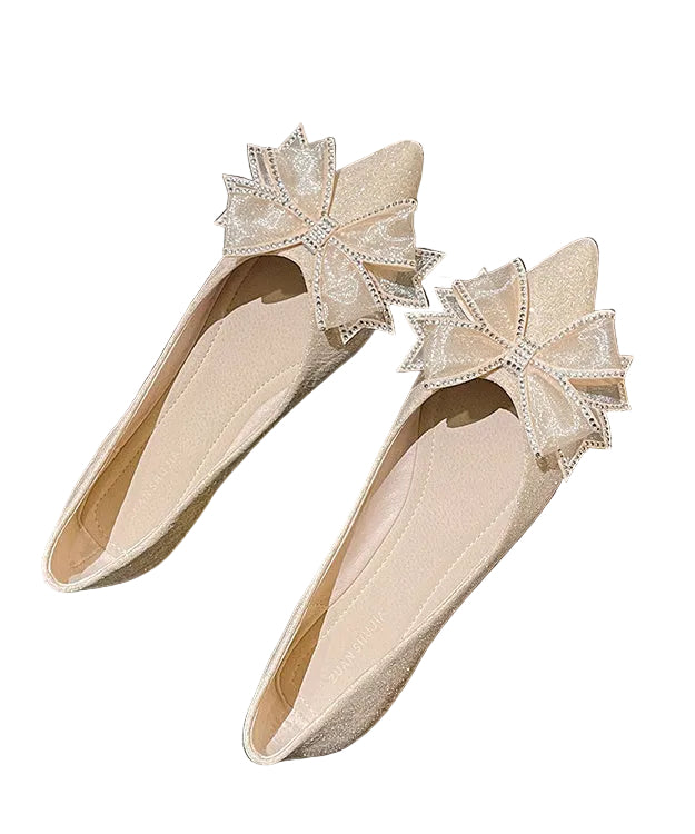 Dames Flat Feet Schoenen met Strik Detail 3