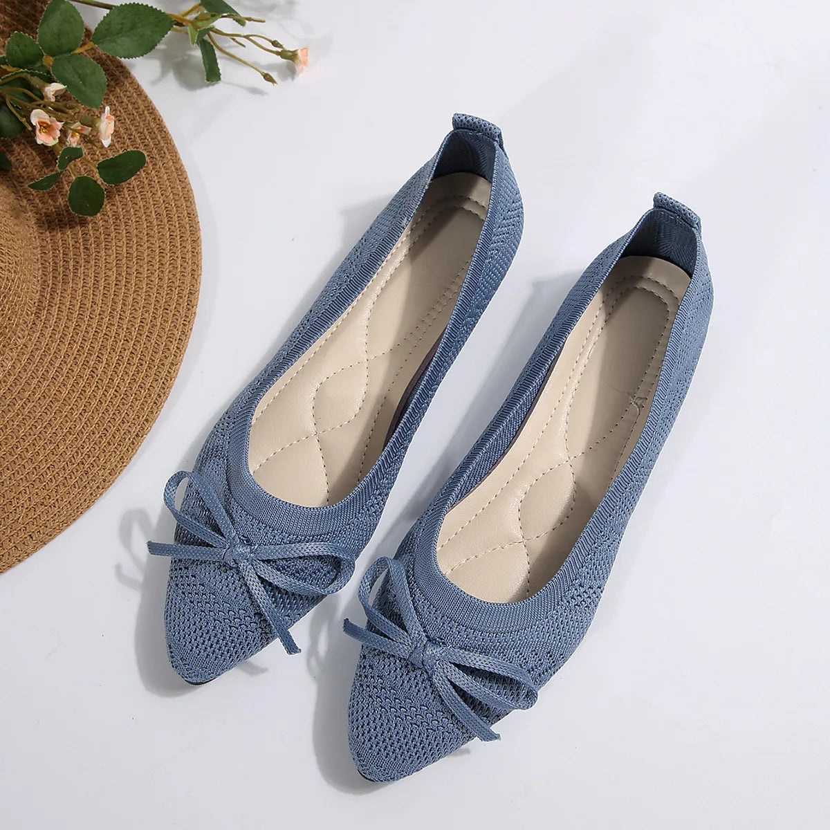 Dames Flats Met Strikdesign 2