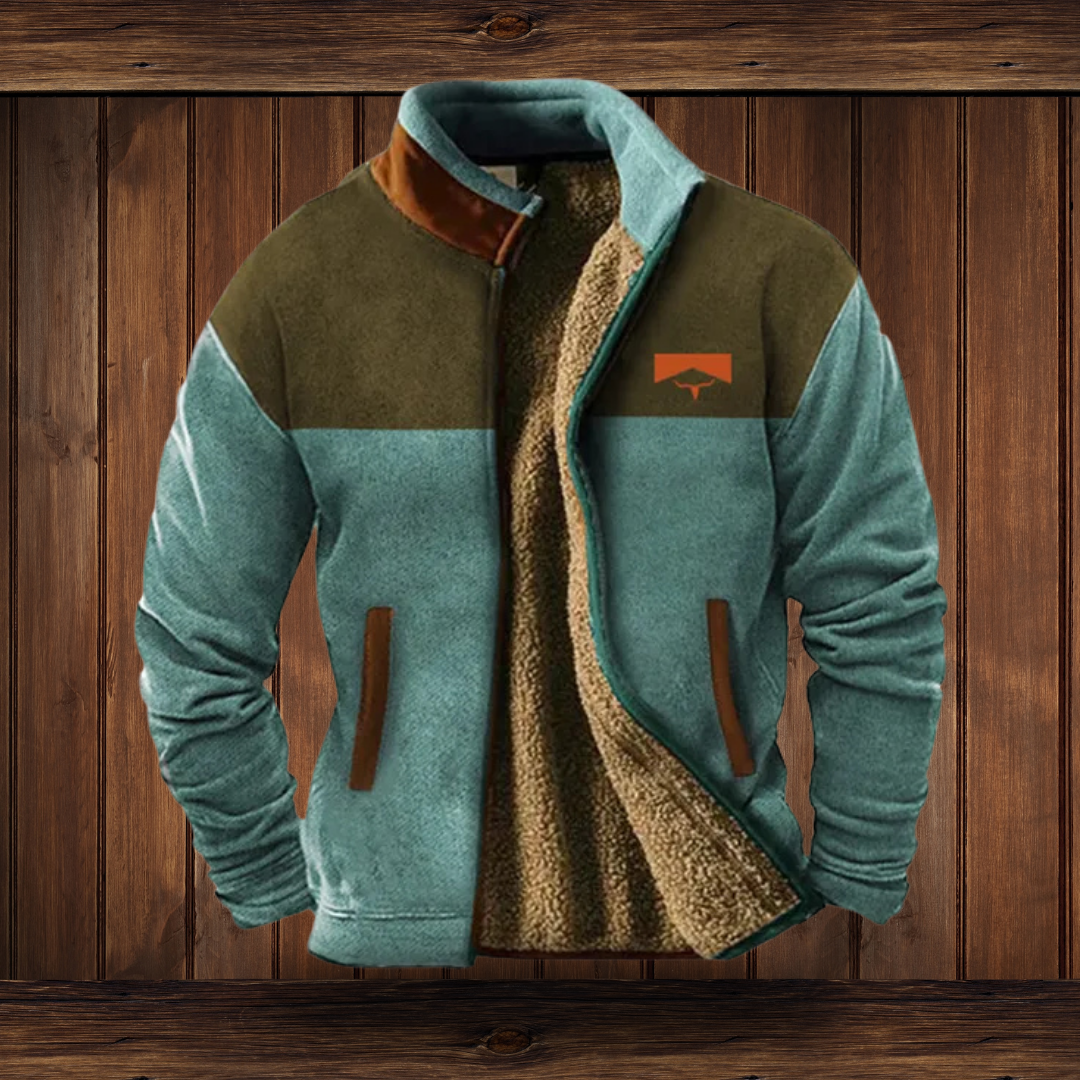 Dames Fleecejack Casual met 3D-Print 8
