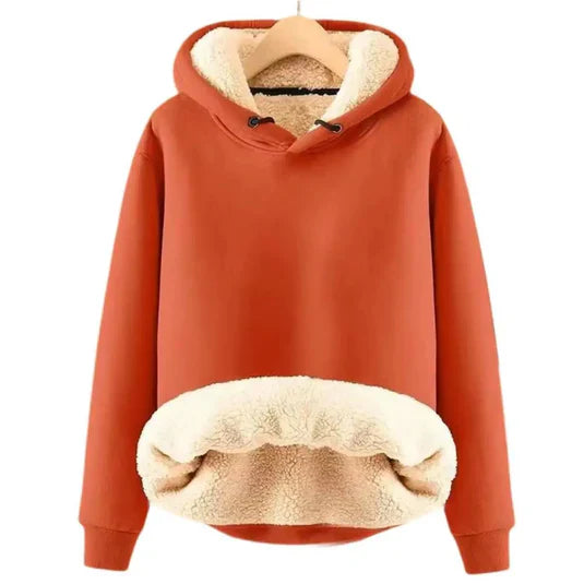 Dames Fleecejack Met Capuchon Casual En Comfortabel 0