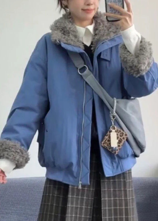 Dames Fleecejas Oversized met Zakken Winterstijl 3