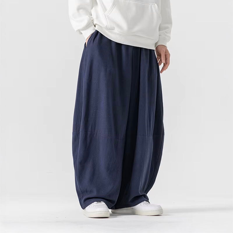 Dames Flowbroek Oversized Stijl 3