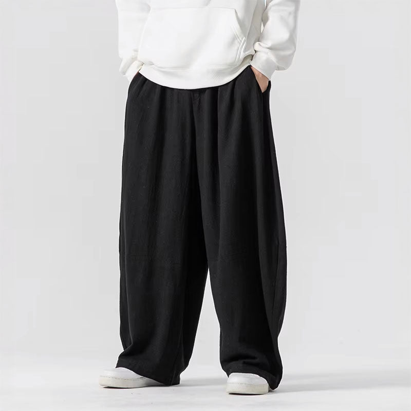 Dames Flowbroek Oversized Stijl 4