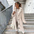 Dames Frak Moderne Snit Comfortabel Casual 0