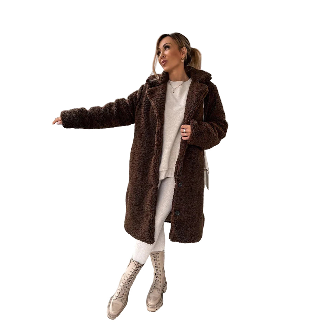 Dames Frak Moderne Snit Comfortabel Casual 3