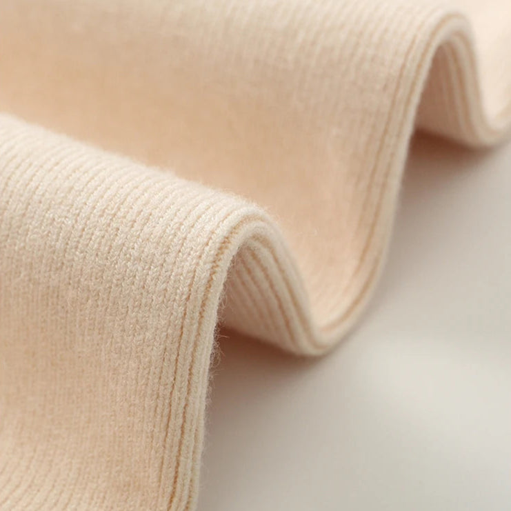 Dames Gebreide Broek met Wijde Pijpen 6