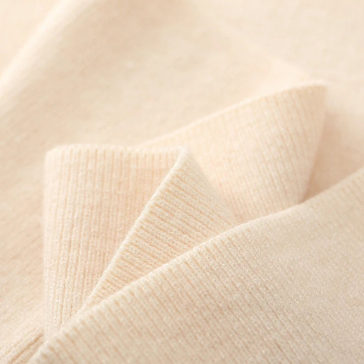 Dames Gebreide Broek met Wijde Pijpen 7