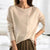 Dames Gebreide Kleding Elegante Stijl Ademend Materiaal 4
