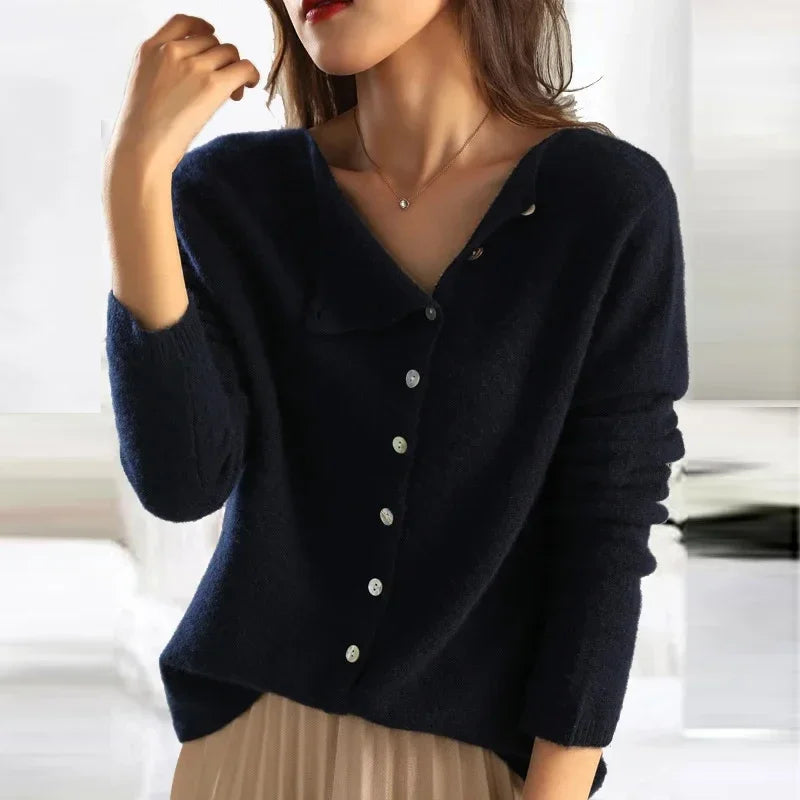 Dames Gebreide Kleding Elegante Stijl Ademend Materiaal 7