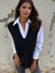 Dames Gebreide Sweater Vest V-hals Lichtgewicht 1