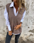 Dames Gebreide Sweater Vest V-hals Lichtgewicht 2