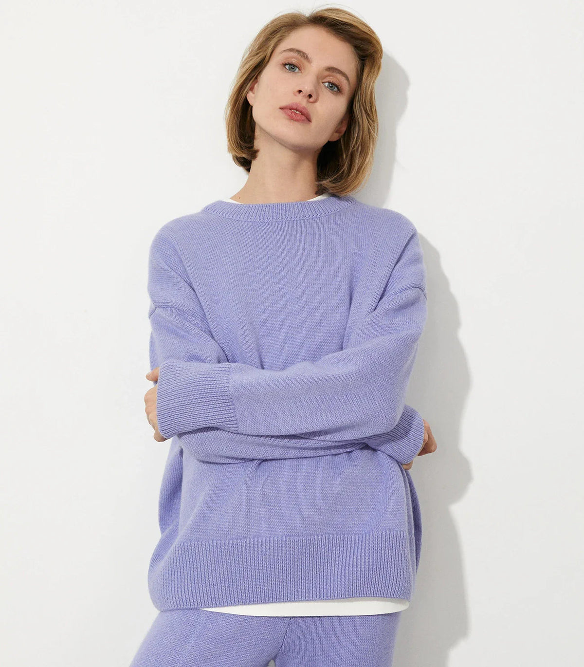 Dames Gebreide Trui Ronde Hals Zacht Materiaal 6