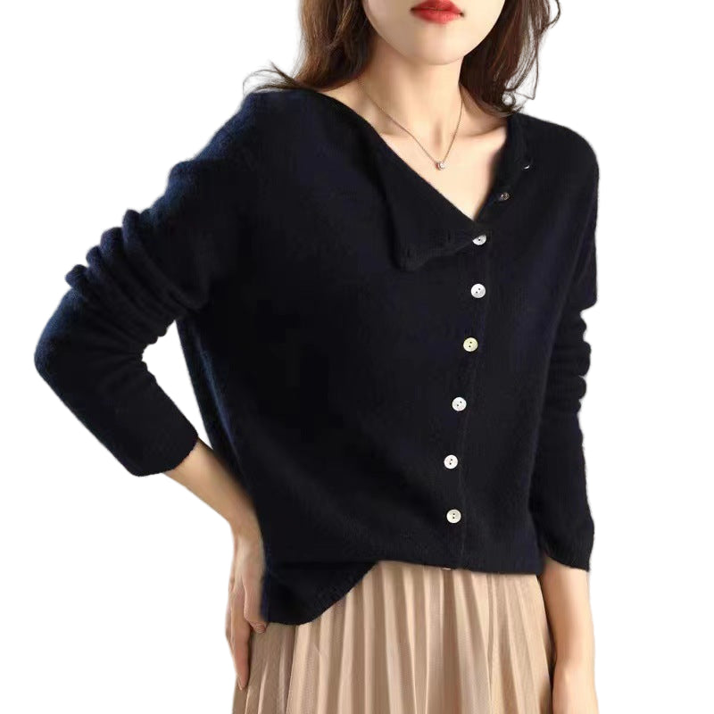 Dames Gebreide Trui Vintage Casual Met Uniek Patroon 4