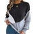 Dames Gebreide Trui met Kleurblok Design 0