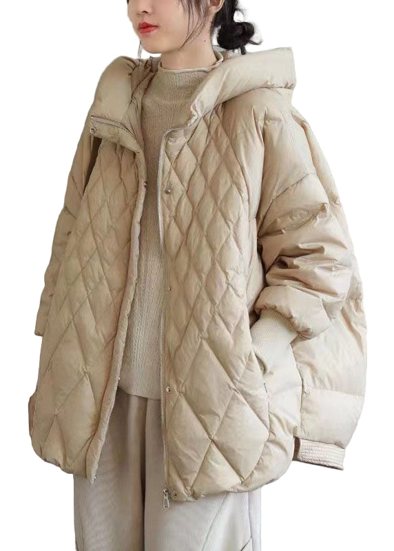 Dames Gewatteerde Winterjas Met Rits Eendendons Lange Casual Stijl 0