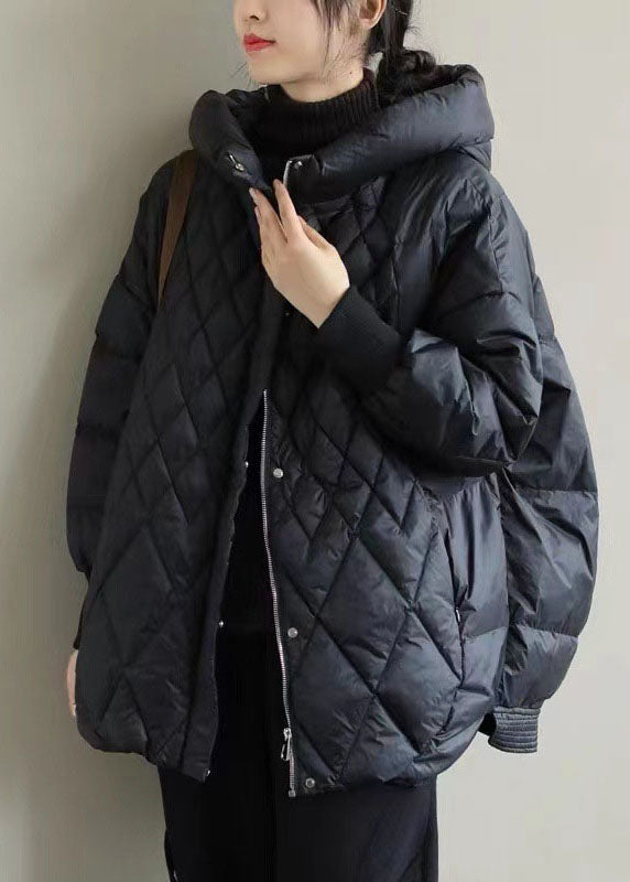 Dames Gewatteerde Winterjas Met Rits Eendendons Lange Casual Stijl 1