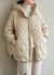 Dames Gewatteerde Winterjas Met Rits Eendendons Lange Casual Stijl 2