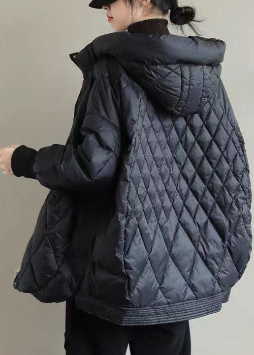 Dames Gewatteerde Winterjas Met Rits Eendendons Lange Casual Stijl 3