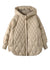 Dames Gewatteerde Winterjas Met Rits Eendendons Lange Casual Stijl 4