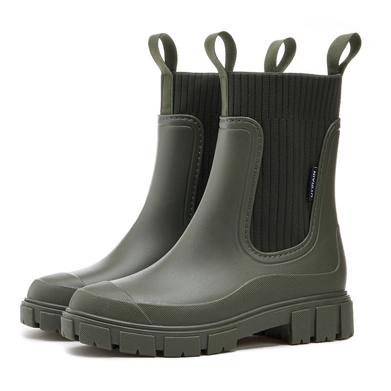 Dames Gummistiefels Waterdicht met Antislipzool 6
