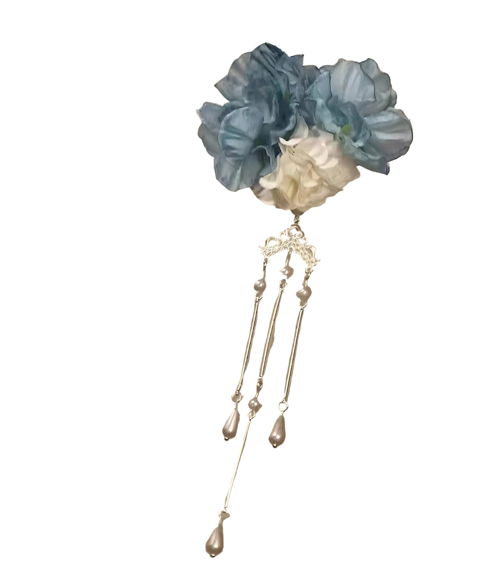 Dames Haarspeld Bloemenkwast Stijlvol Accessoire 4