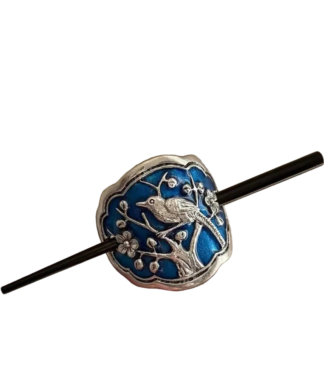 Dames Haarspeld Vintage Stijl Met Bloemmotief 0