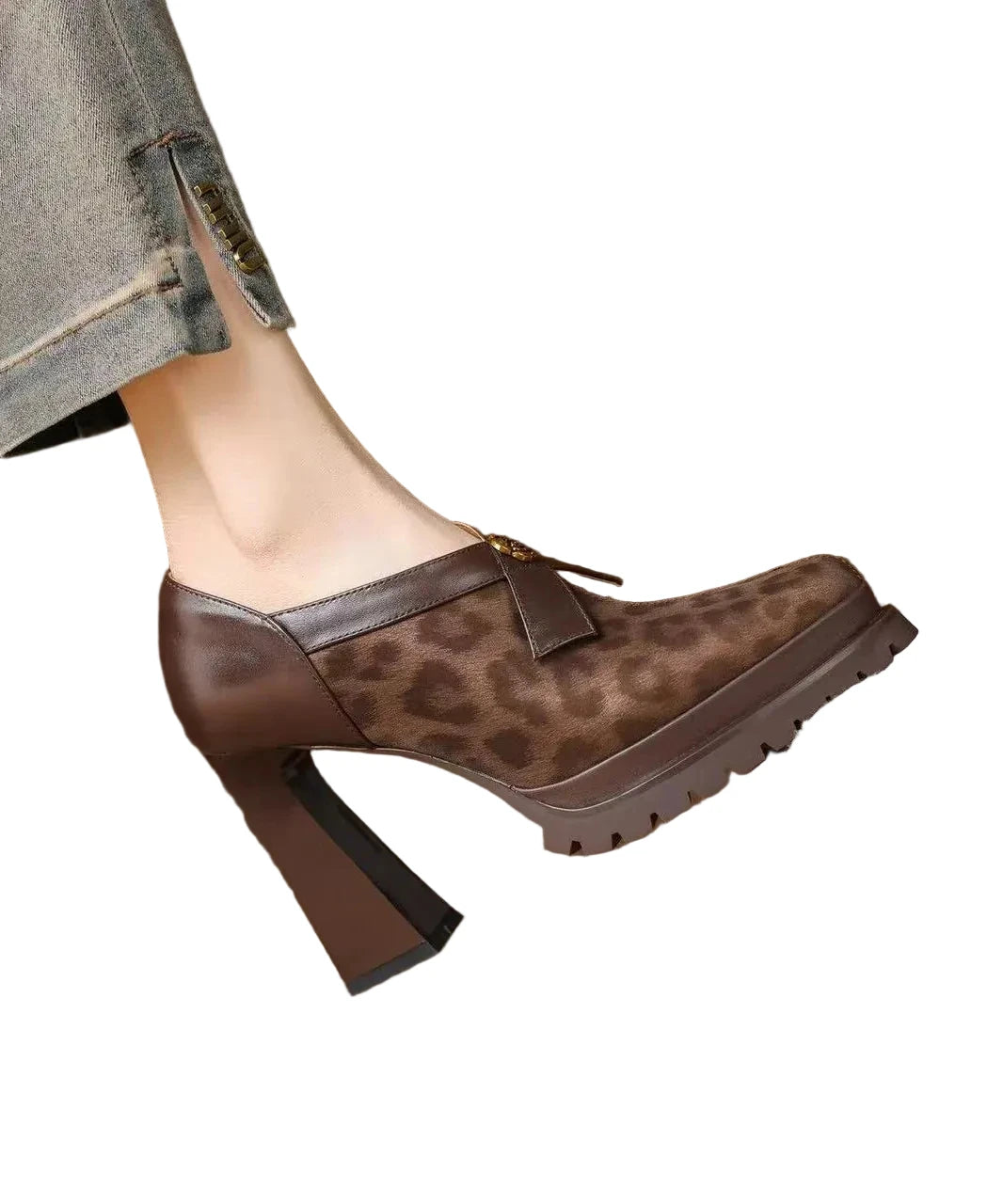 Dames Hakken Met Ritssluiting en Robuust Ontwerp 0