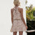 Dames Halter Mini Jurk Polyester Modern Zomerjurk 3