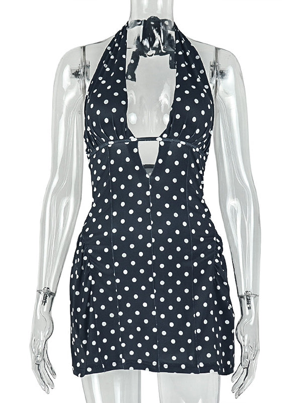 Dames Halter Theejurk voor Zomer Casual en Speciale Gelegenheden 4
