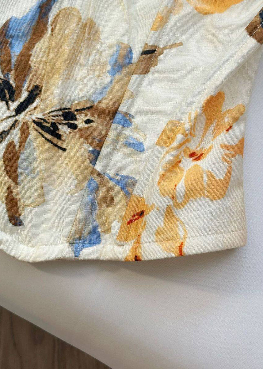 Dames Haltertop Zomerstijl Met Trekkoordprint 3