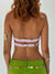 Dames Haltertop met Gedrukt Ontwerp en Open Rug 1