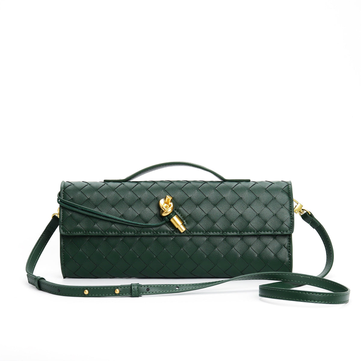 Dames Handtas Gevlochten Stijl 6