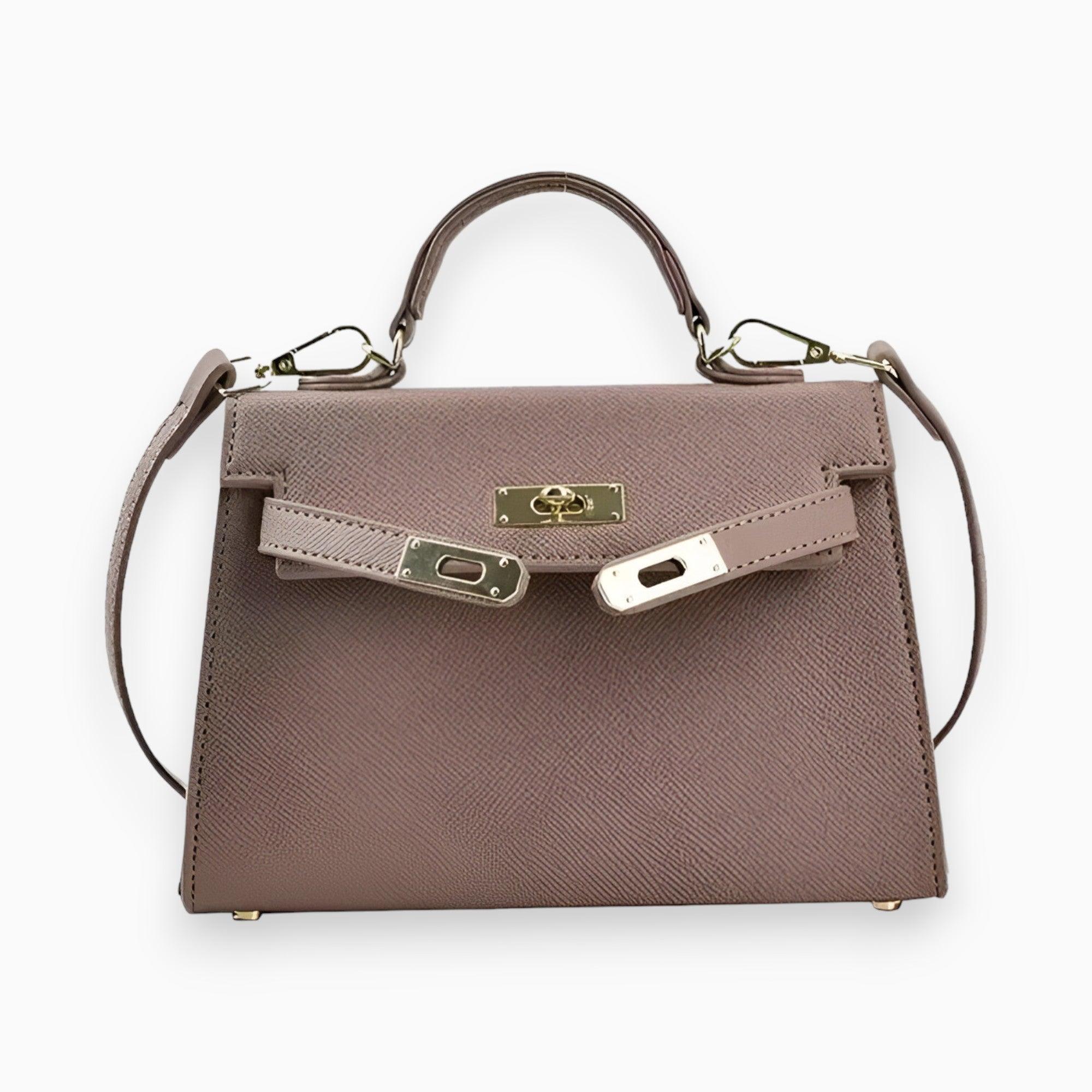 Dames Handtas Metalen Sluiting Geometrisch Design 5