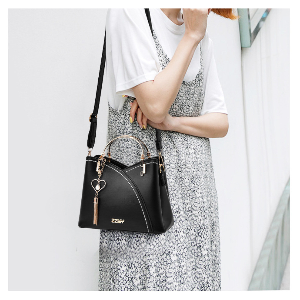Dames Handtas en Schoudertas Luxe PU-leer 1