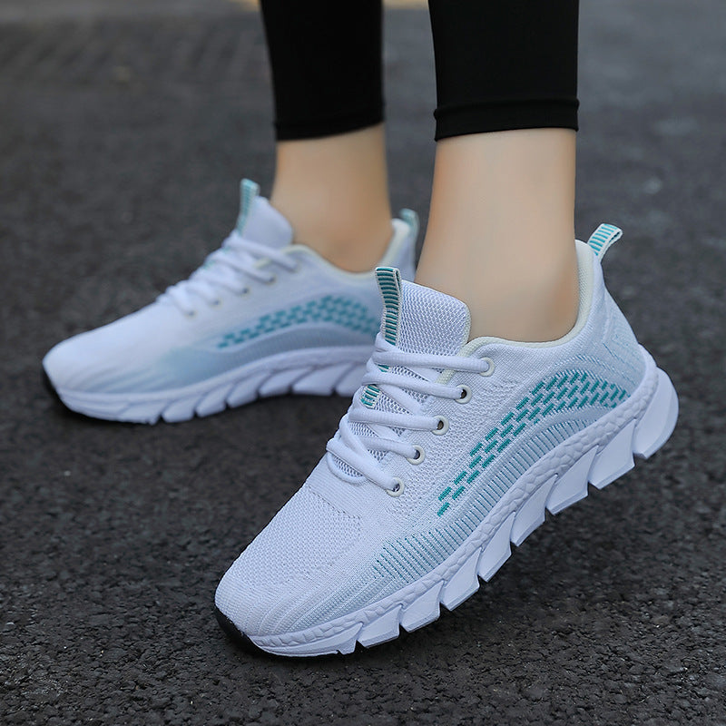 Dames Hardloopschoenen Ademend Design Met Antislipzool 0