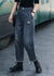 Dames Harembroek Hoge Taille met Zakjes Casual Katoenmix 1