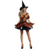 Dames Heksenkostuum met Puntige Hoed voor Carnaval en Halloween 0